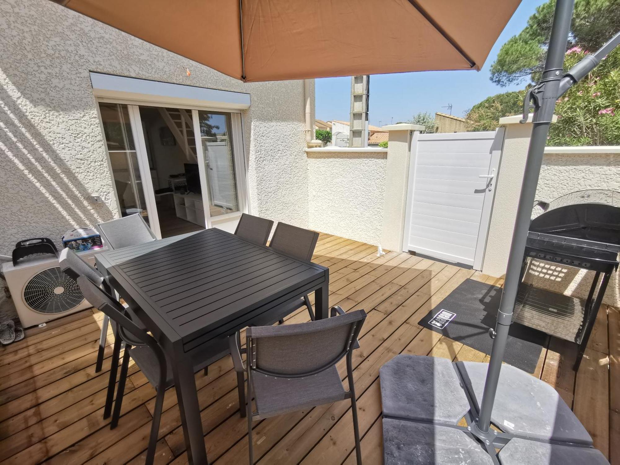 Maison Renovee A Marseillan Plage Exterior photo